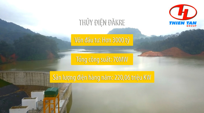 Thông tin giới thiệu về dự án của Công ty cổ phần Thủy điện Thiên Tân.