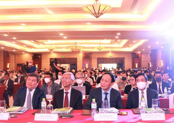 Toàn cảnh hội nghị xúc tiến đầu tư tỉnh Quảng Bình tại TP.HCM.