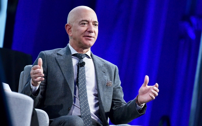 Nhà sáng lập Amazon Jeff Bezos.