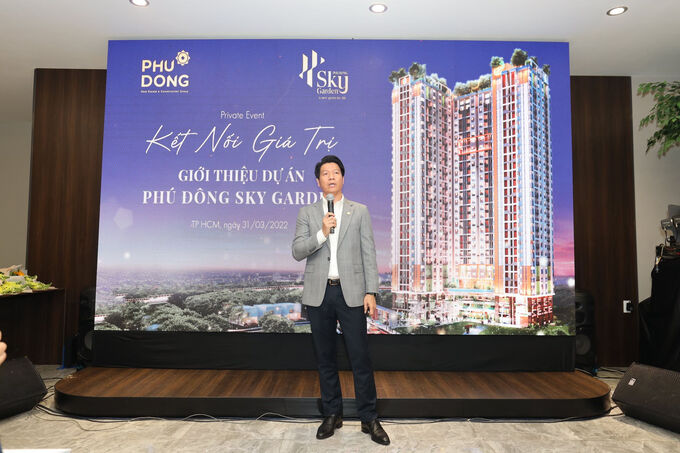 Ông Ngô Quang Phúc, CEO Phú Đông Group khẳng định, toàn bộ pháp lý của dự án đã được hoàn thiện và đang được chủ đầu tư đẩy mạnh thi công phần móng.