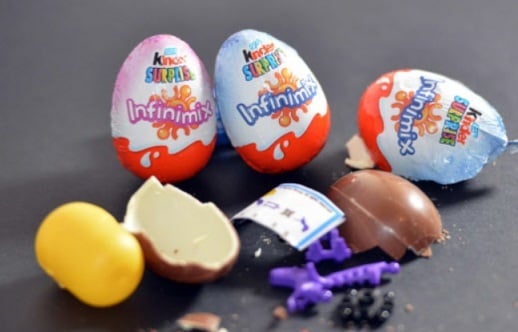 Thu hồi trứng chocolate do nghi nhiễm khuẩn.