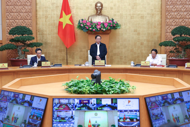 Thủ tướng Phạm Minh Chính chủ trì Hội nghị trực tuyến toàn quốc về tình hình kinh tế-xã hội, chương trình phục hồi và phát triển; việc phân bổ, giải ngân vốn đầu tư công và triển khai các công trình giao thông quan trọng quốc gia.