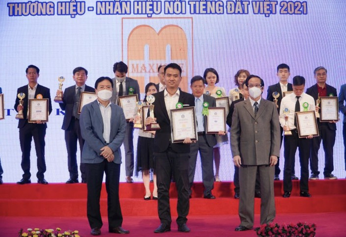 Maxhome đạt giải thưởng Thương hiệu nổi tiếng đất Việt 2021