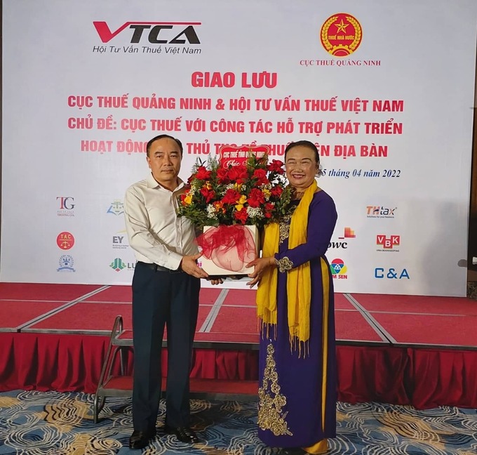 Cục trưởng cục thuế tỉnh Quảng Cao Ngọc Tuấn đã cảm ơn sâu sắc đến Hội Tư vấn Thuế Việt Nam.
