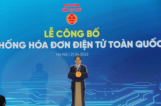 Thủ tướng Chính phủ Phạm Minh chính phát biểu