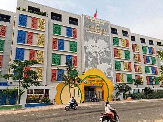 Trường Mầm non Lê Qúy Đôn (phường Phú Thủy, TP.Phan Thiết, Bình Thuận). Ảnh PN