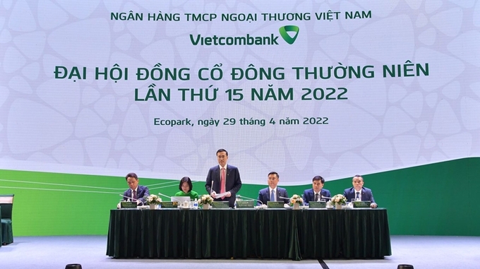 Đại hội đồng cổ đông Vietcombank năm 2022.