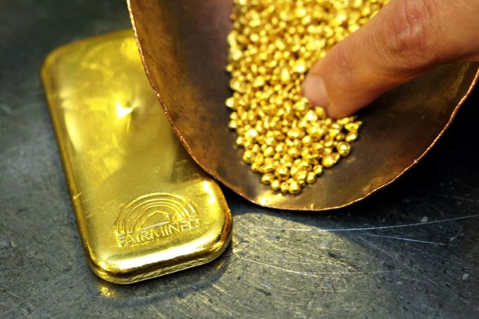 Giá vàng thế giới tăng nhẹ, vàng trong nước lại giảm. (Ảnh minh họa)