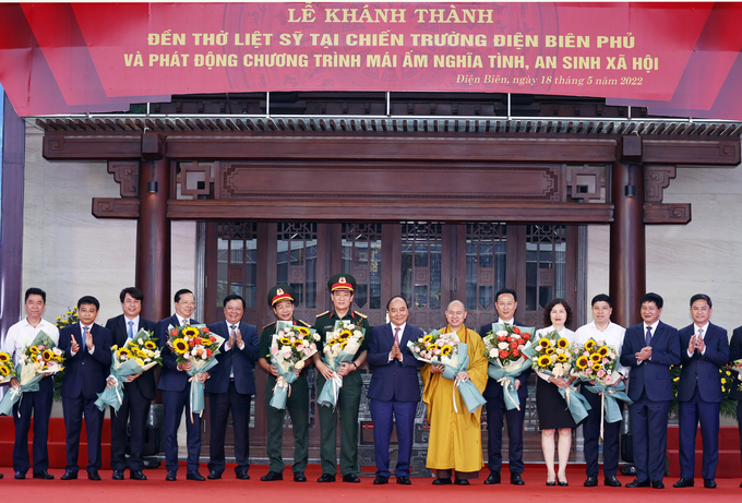 Sự kiện còn có sự tham dự của Nguyên Chủ tịch nước Trương Tấn Sang, lãnh đạo Trung ương và địa phương cùng các cựu chiến binh.