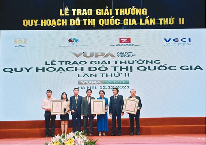 Vingroup liên tiếp được vinh danh với 5 giải thưởng Quy hoạch Đô thị Quốc gia VUPA.