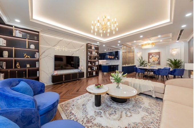 Diện tích căn hộ lớn cùng chiều cao trần sàn vượt trội của Diamond Residence Hà Nội gây ấn tượng với khách hàng