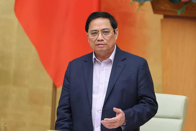 Thủ tướng Phạm Minh Chính chủ trì phiên họp Chính phủ thường kỳ tháng 5/2022.