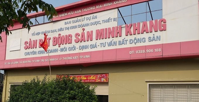 Công ty TNHH Thương mại Minh Khang - Doanh nghiệp nợ thuế khủng nhất Nghệ An.