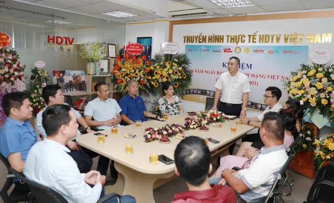 Truyền hình thực tế HDTV Việt Nam gặp mặt Báo chí và các Đối tác nhân dịp Kỷ niệm ngày Báo chí cách mạng Việt Nam 21/6.