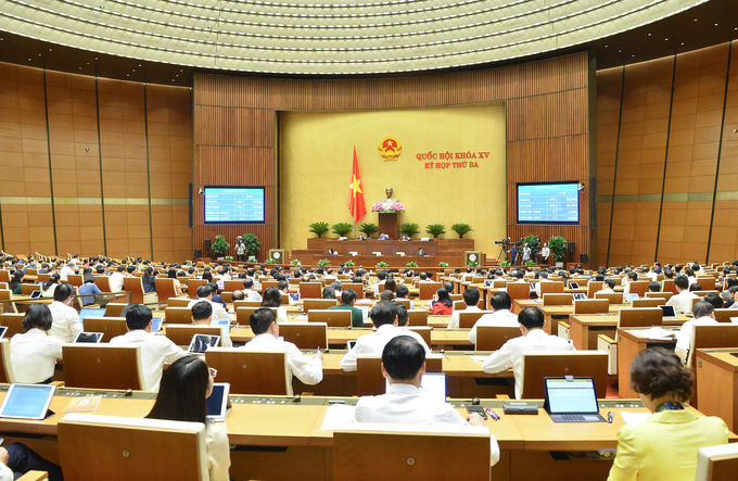 Quốc hội thông qua Nghị quyết về chủ trương đầu tư Dự án đầu tư xây dựng đường Vành đai 3 Tp.HCM và đường Vành đai 4 - vùng Thủ đô Hà Nội.