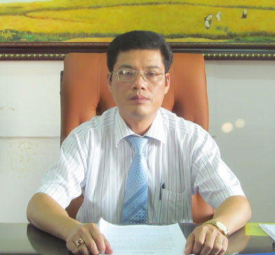 Ông Trần Sỹ Quân, Phó Cục trưởng Cục Thuế Khánh Hòa bị tạm đình chỉ công tác. (Ảnh: báo Khánh Hòa)