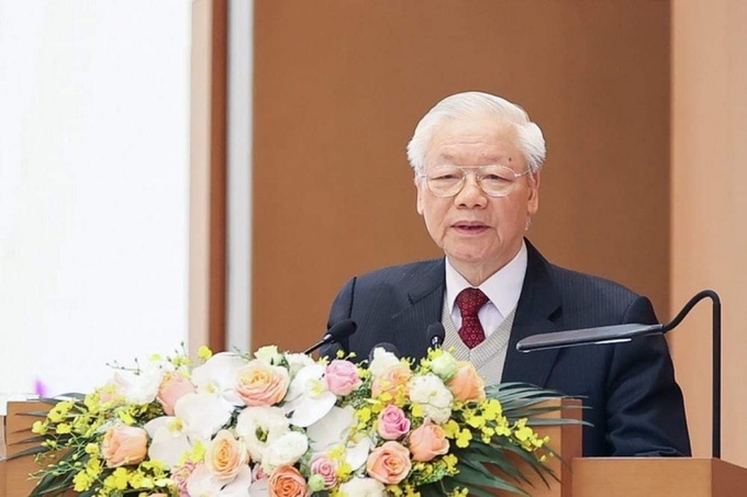 Tổng Bí thư Nguyễn Phú Trọng chủ trì Hội nghị toàn quốc tổng kết 10 năm công tác phòng, chống tham nhũng, tiêu cực giai đoạn 2012-2022.