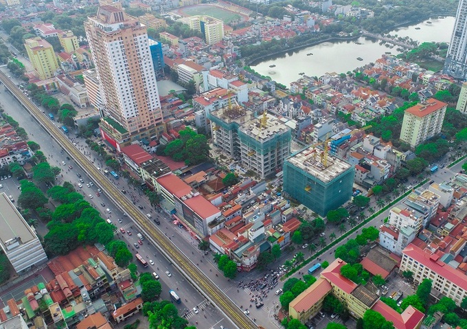 Bất động sản khu Tây Hà Nội ngày càng sôi động.