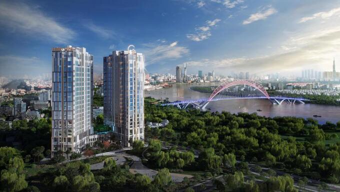 Shizen Home là dự án duy nhất trên cung đường Bến Nghé, ven sông quận 7, liền kề cầu Thủ Thiêm 4.
