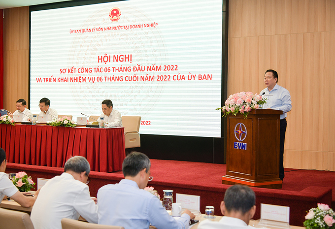 Ông Nguyễn Hoàng Anh, Chủ tịch Ủy ban Quản lý vốn nhà nước tại doanh nghiệp.