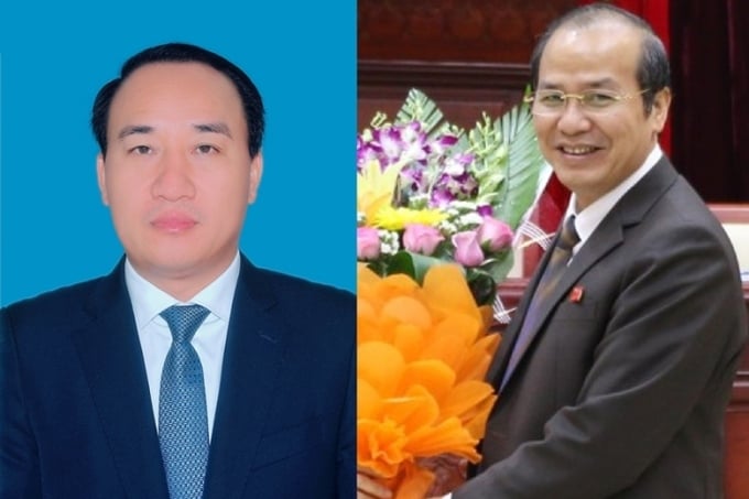 Ông Nguyễn Xuân Thanh và ông Nguyễn Văn Quỹ.