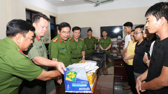Giám đốc Công an tỉnh Hà Nam trực tiếp chỉ đạo lực lượng Cảnh sát hình sự điều tra làm rõ vụ án.