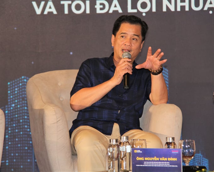 Ông Nguyễn Văn Đính, Phó chủ tịch Hiệp hội Bất động sản Việt Nam, Chủ tịch Hội Môi giới Bất động sản Việt Nam.