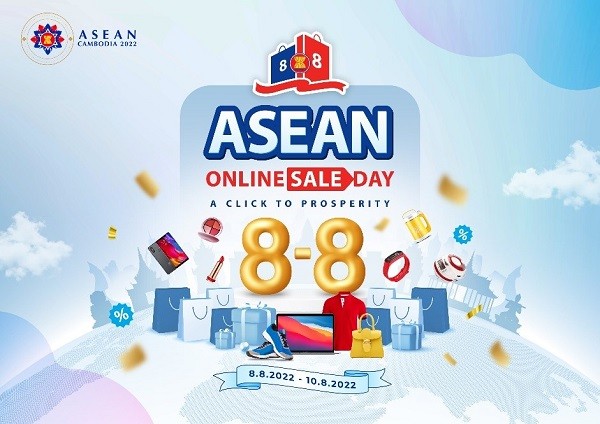 ASEAN Online Sale Day 2022 chính thức diễn ra từ 0h ngày 8/8/2022 và kết thúc ngày 10/8/2022.