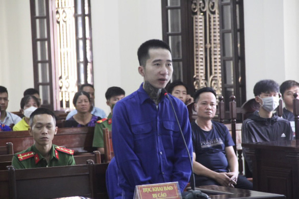Bị cáo Nguyễn Văn Nam tại phiên tòa xét xử sơ thẩm - Ảnh: TAND Hải Phòng.
