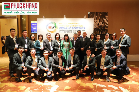 Đoàn Phuc Khang Corporation tham dự IBEW 2022 (Tuần Lễ Môi Trường Xây Dựng Bền Vững Quốc Tế) tại Sands Expo Convention Center - Singapore