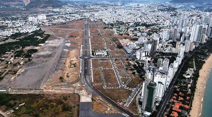 Khu vực sân bay Nha Trang cũ được giao cho Tập đoàn Phúc Sơn làm dự án. (Ảnh: Pháp luật Tp.HCM).