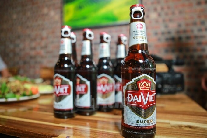 Bia Đại Việt là thương hiệu nổi tiếng nhất của Tập đoàn Hương Sen.