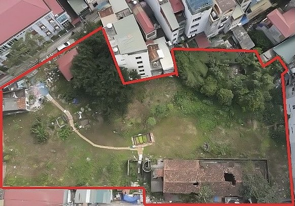 Dự án Nhà ở cao tầng để bán của Tập đoàn Bảo Việt ở Văn Điển - Thanh Trì - Hà Nội chỉ là bãi đất trống.