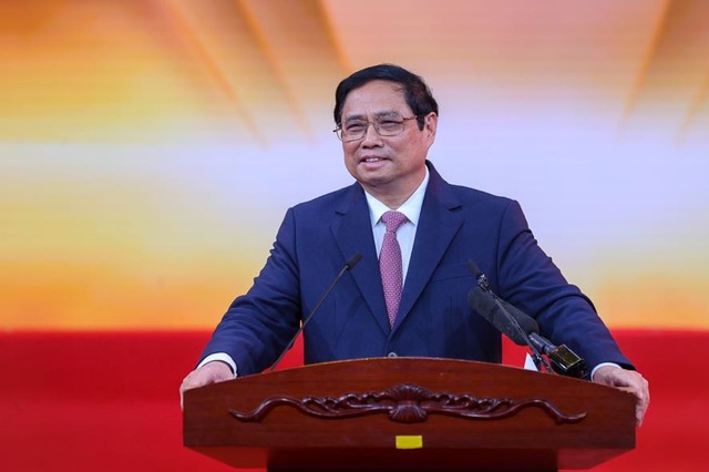 Thủ tướng Chính phủ Phạm Minh Chính phát biểu chỉ đạo.