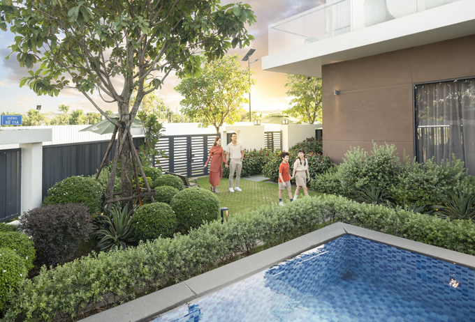 Không gian sống sang trọng và gần gũi thiên nhiên tại Aqua City