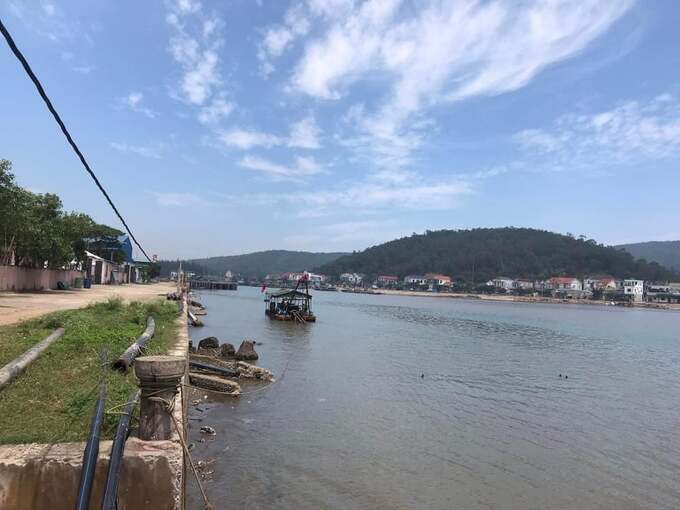 Dự án nạo vét cảng Lạch Quèn, huyện Quỳnh Lưu (Nghệ An).