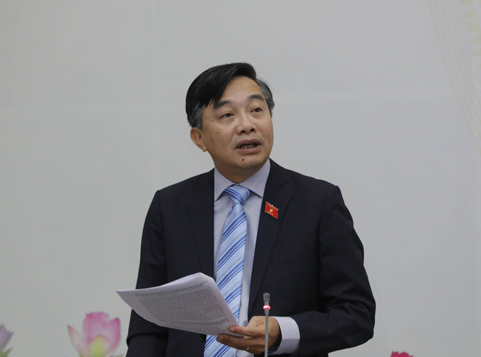 Phó Chủ nhiệm Ủy ban Kinh tế Nguyễn Minh Sơn.