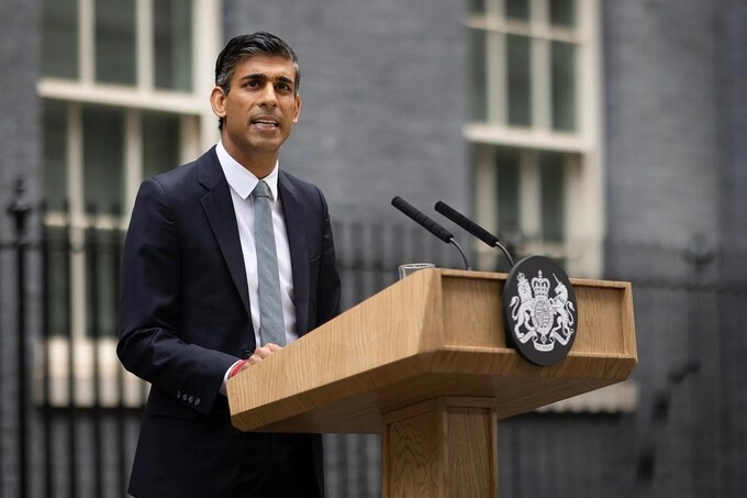 Tân thủ tướng Anh Rishi Sunak: Ảnh: Getty Images