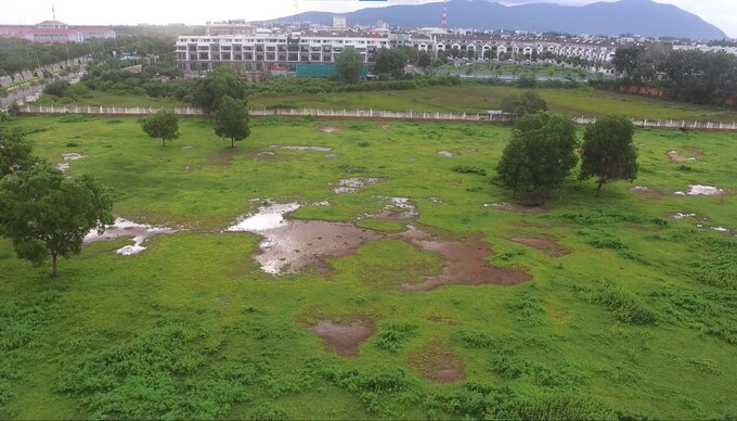 Trung tâm Dạy nghề và Hỗ trợ việc làm nông dân tại Bà Rịa - Vũng Tàu do Trung ương Hội Nông dân Việt Nam làm chủ đầu tư bị bỏ hoang 15 năm.