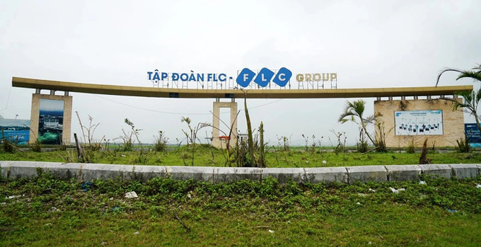 Dự án Khu công nghiệp Hoàng Long của Tập đoàn FLC rộng hơn 286 ha, nằm trong 21 dự án UBND tỉnh Thanh Hóa quyết định thu hồi.