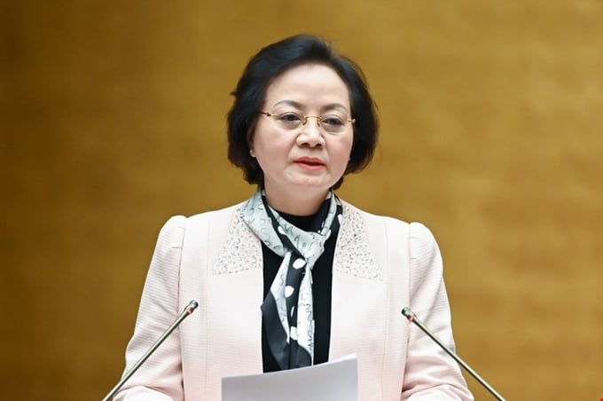 Bộ trưởng Bộ Nội vụ Phạm Thị Thanh Trà.