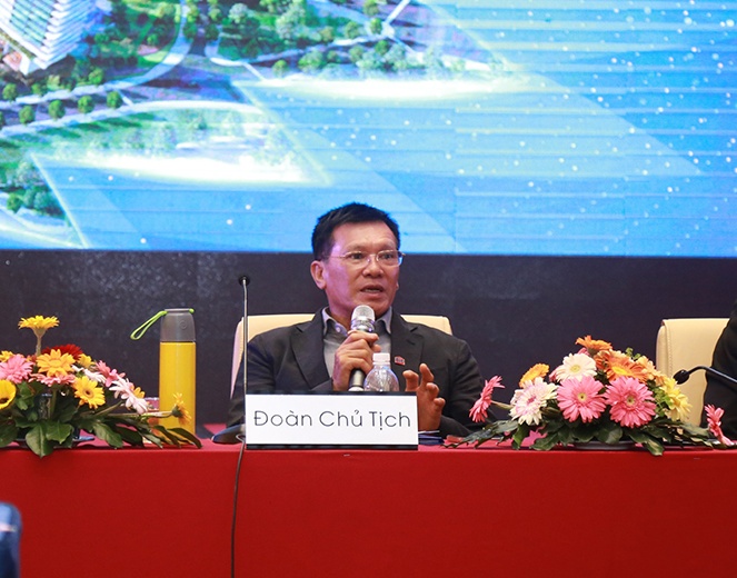 Ông Nguyễn Thiện Tuấn, Chủ tịch HĐQT Tổng công ty Cổ phần Đầu tư Phát triển Xây dựng.