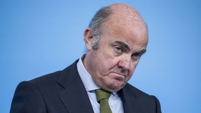 Ông Luis de Guindos, Phó Chủ tịch Ngân hàng Trung ương châu Âu. Ảnh: France24