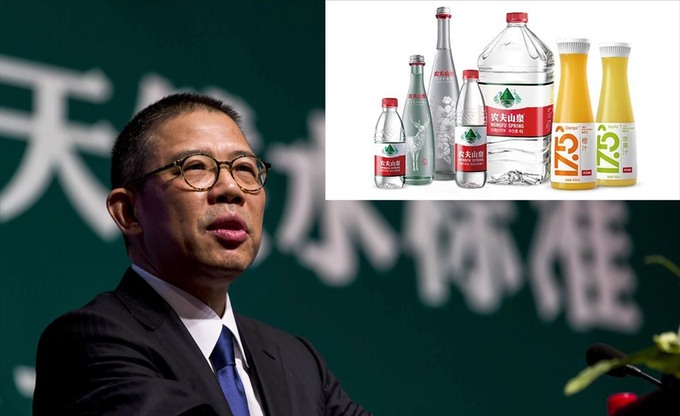 Ông Zhong Shanshan Chủ tịch Công ty nước đóng chai Nongfu Spring đứng đầu danh sách những người giàu nhất Trung Quốc.