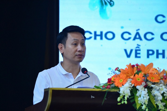 Giám đốc đối ngoại và truyền thông Công ty TNHH Nestlé Việt Nam Khuất Quang Hưng phát biểu