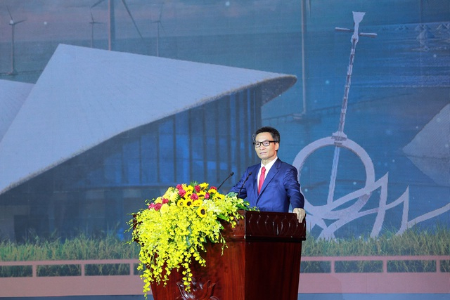 Phó thủ tướng Vũ Đức Đam chủ trì Hội nghị xúc tiến đầu tư năm 2022 của tỉnh Bạc Liêu.