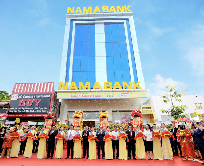 Nam A Bank khai trương chi nhánh Cà Mau, tiếp tục mở rộng mạng lưới
