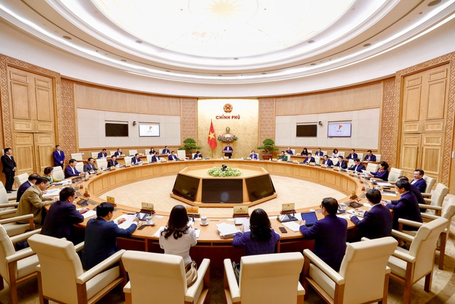 Thủ tướng chủ trì phiên họp Chính phủ thường kỳ tháng 11.