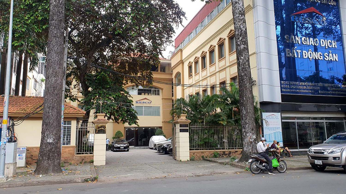 Trụ sở Công ty Địa ốc Sài Gòn - TNHH MTV, nơi có hàng loạt sai phạm và cơ quan công an đã khởi tố, bắt nguyên Chủ tịch HĐTV và nguyên Tổng giám đốc hồi tháng 11/2022.