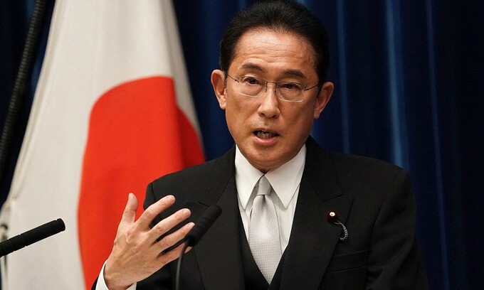 Thủ tướng Nhật Bản Kishida Fumio.